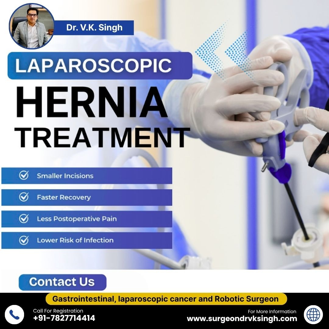Goodbye to Painful Hernias with Advanced Laparoscopic Treatment