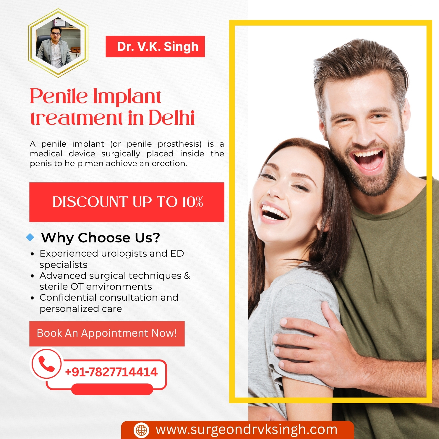 Penile Implant Treatment in Delhi